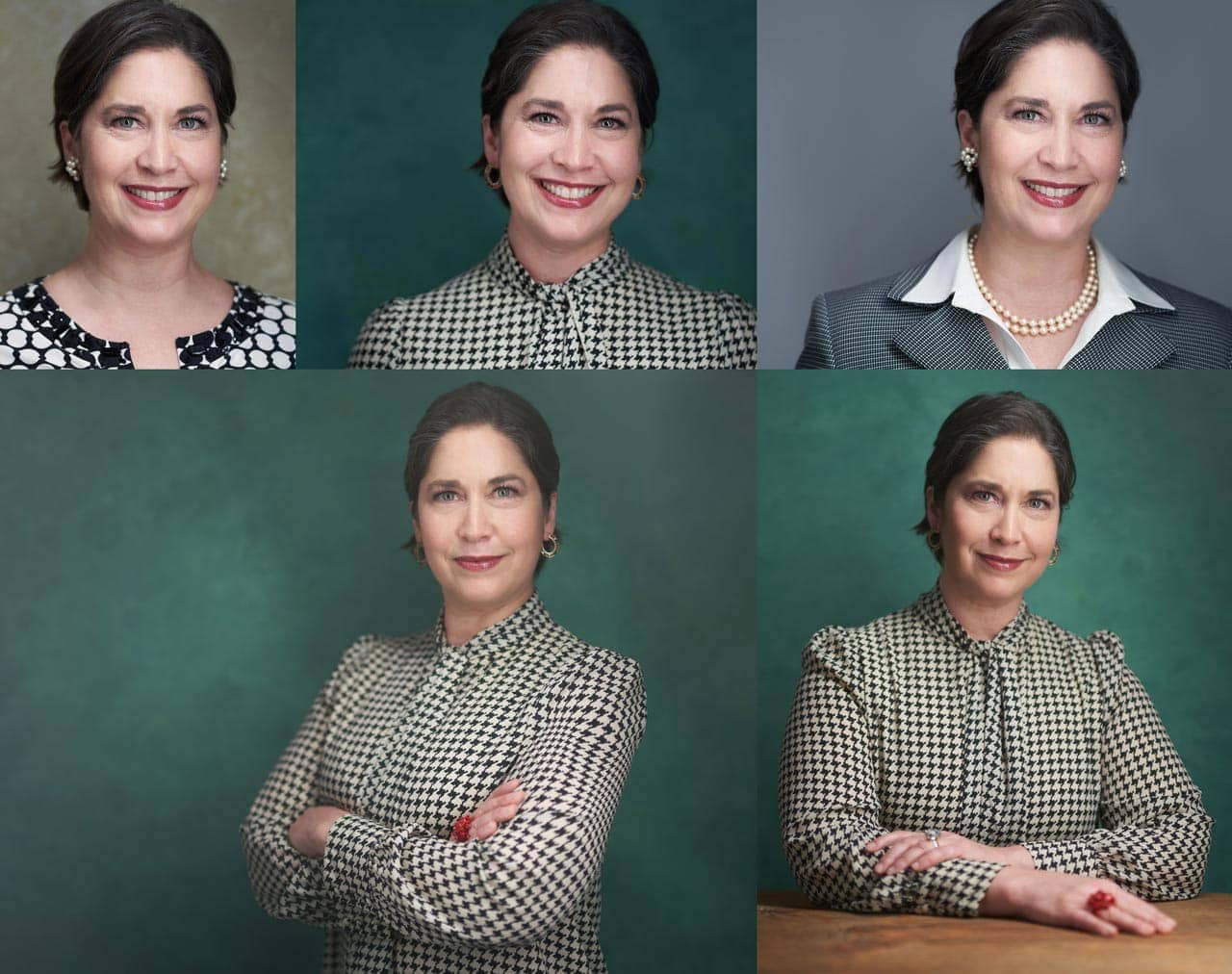 Business Portraits Collage