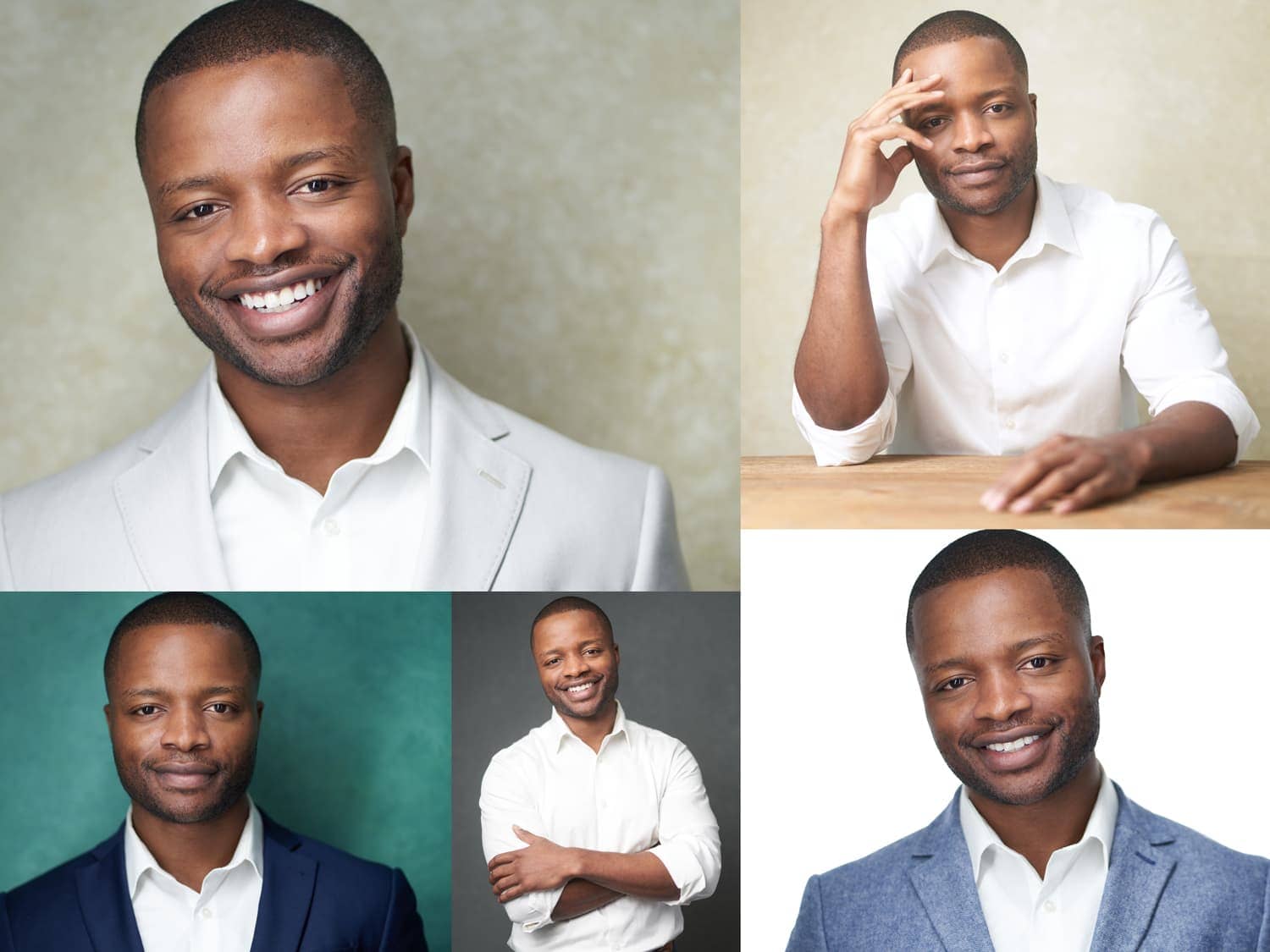 Business Headshots Collage